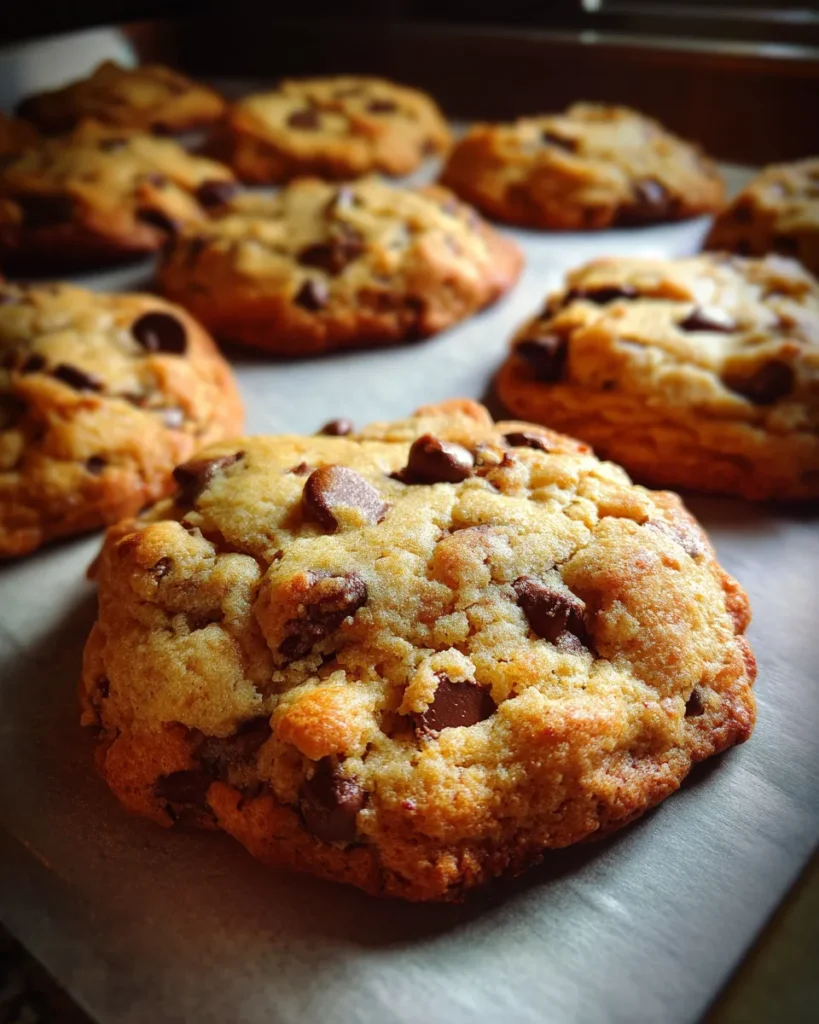 Bakery Style Chocolate Chip Cookies
