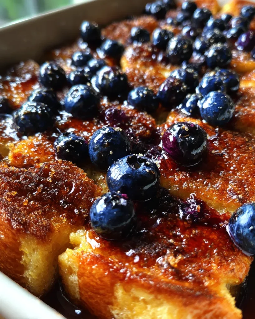 Best Blueberry French Toast Casserole Recipe