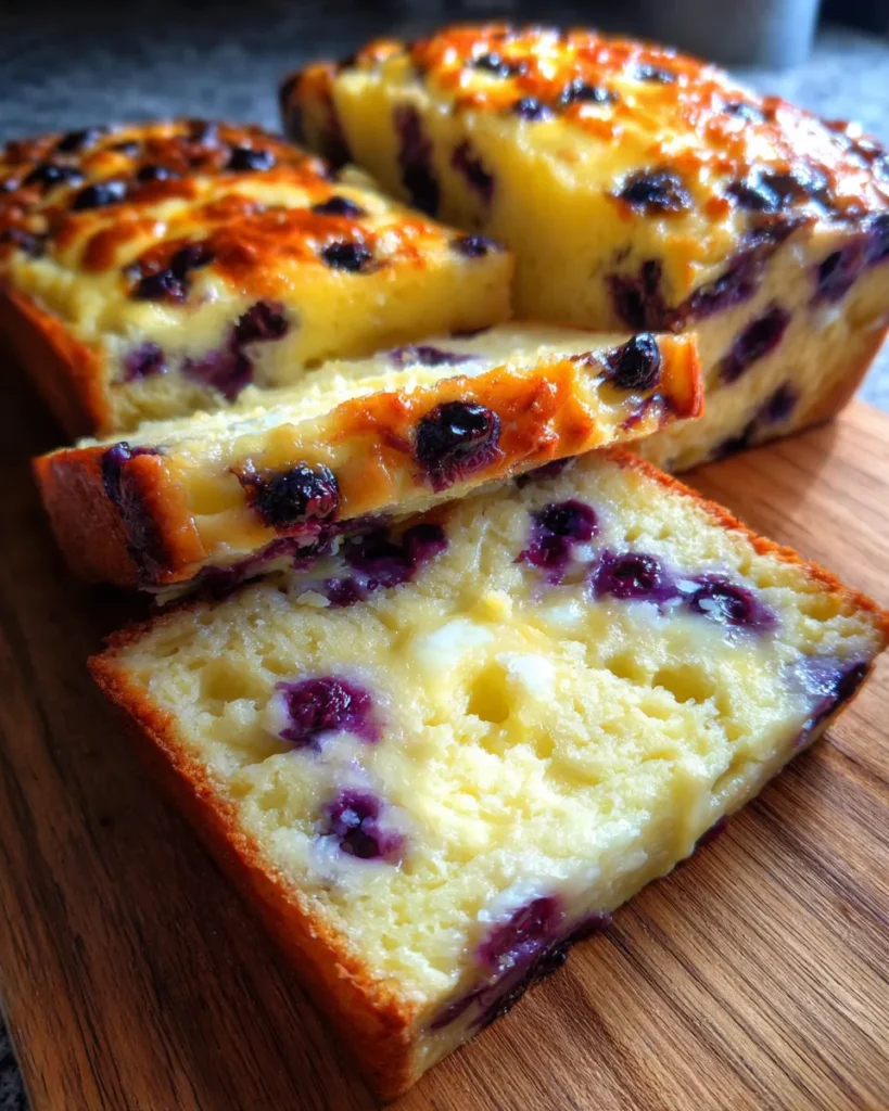 Blueberry Cream Cheese Bread Recipe