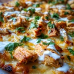 Buffalo Chicken Flatbread Pizza Recipe