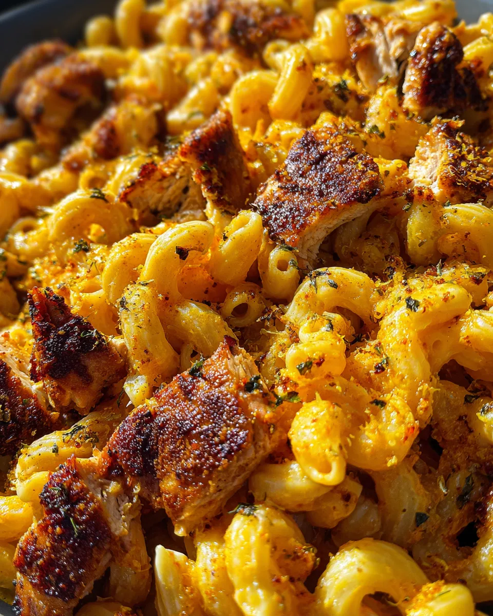 Cajun Chicken Mac and Cheese Recipe