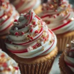 Candy Cane Cupcakes