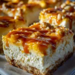Caramel Apple Cheesecake Bars