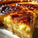 Christmas Eve Cinnamon-Vanilla Creamy Custard Pie