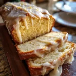 Christmas Glazed Eggnog Bread