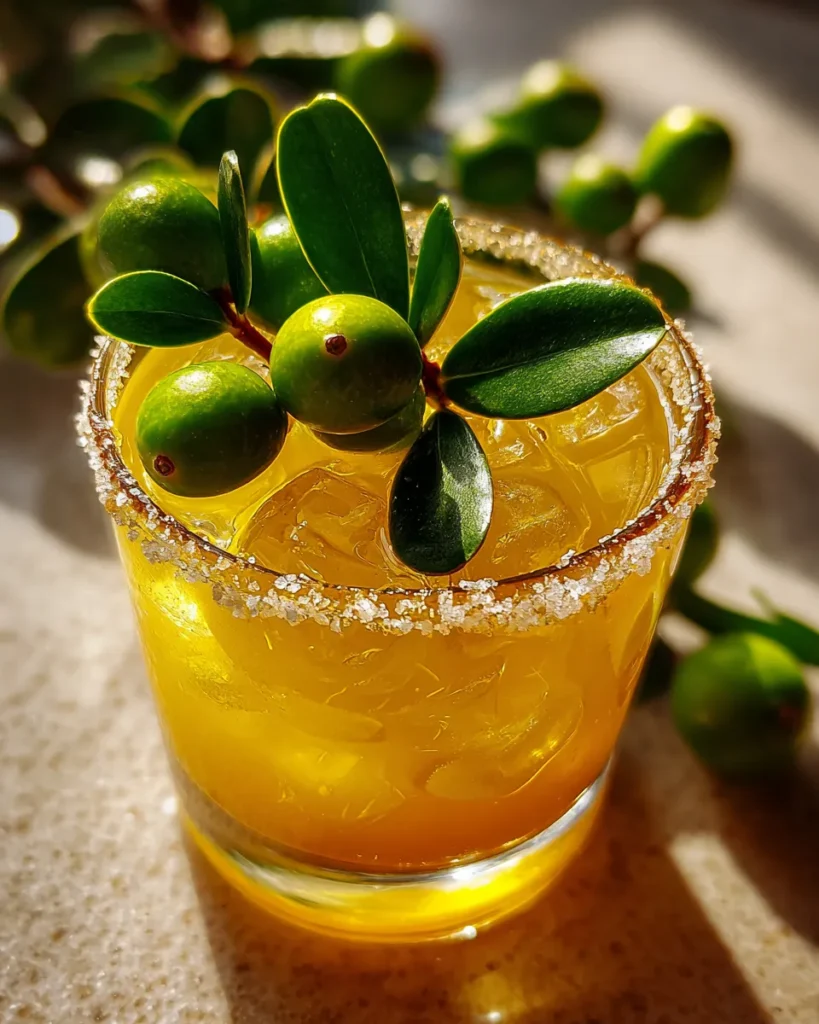 Christmas Mistletoe Margarita