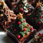 Christmas Tree Brownies