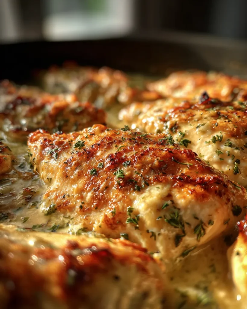 Creamy Garlic Parmesan Chicken Recipe