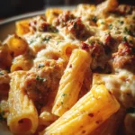 Creamy Italian Sausage Rigatoni