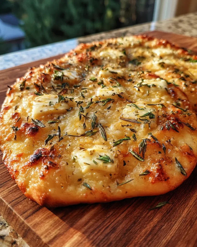 Crispy Flatbread with Brie & Hot Honey