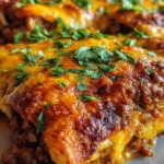 Easy Cheesy Ground Beef Enchiladas