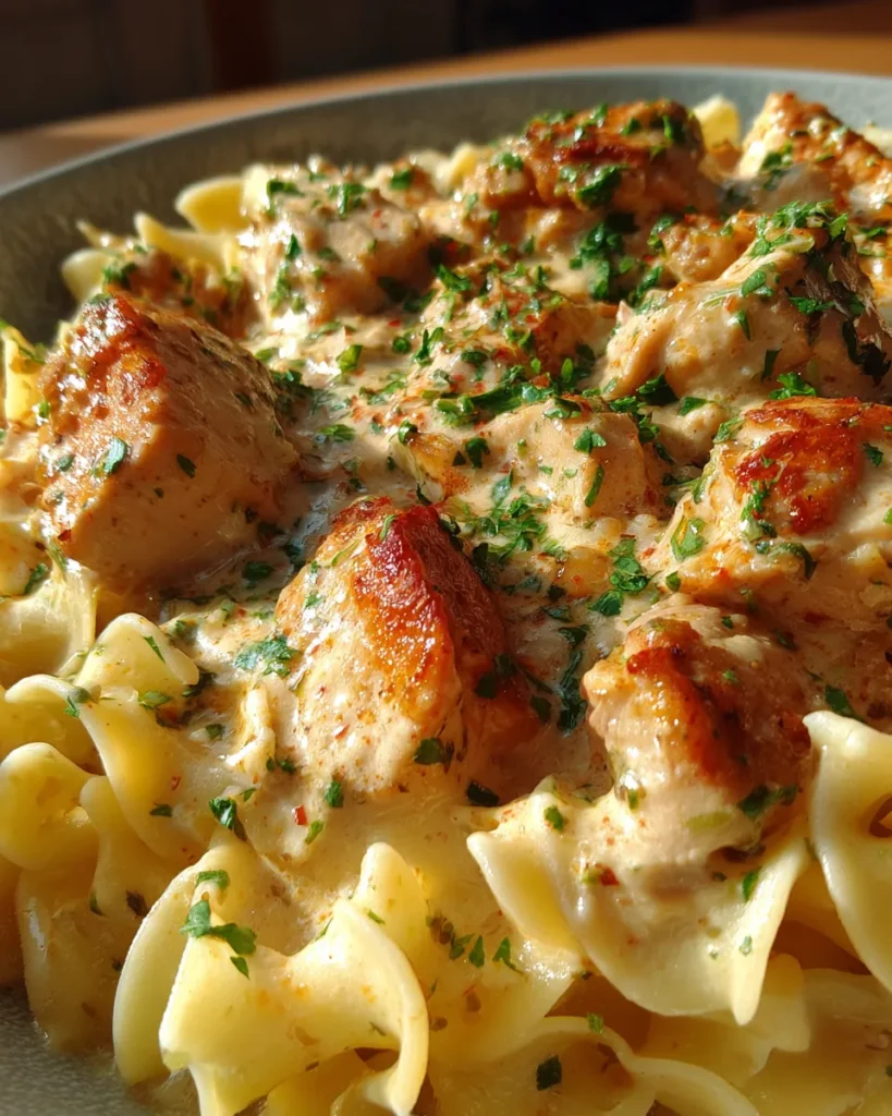 Easy Chicken Stroganoff Recipe