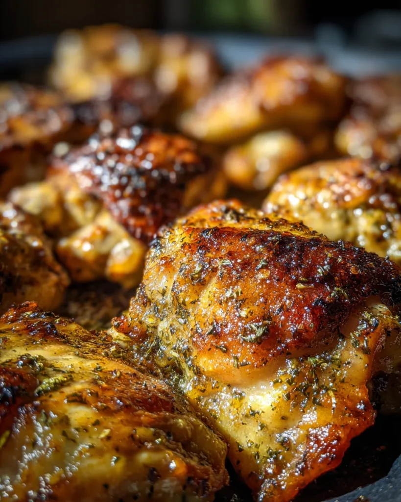 Easy Soy Garlic Chicken Thighs Recipe