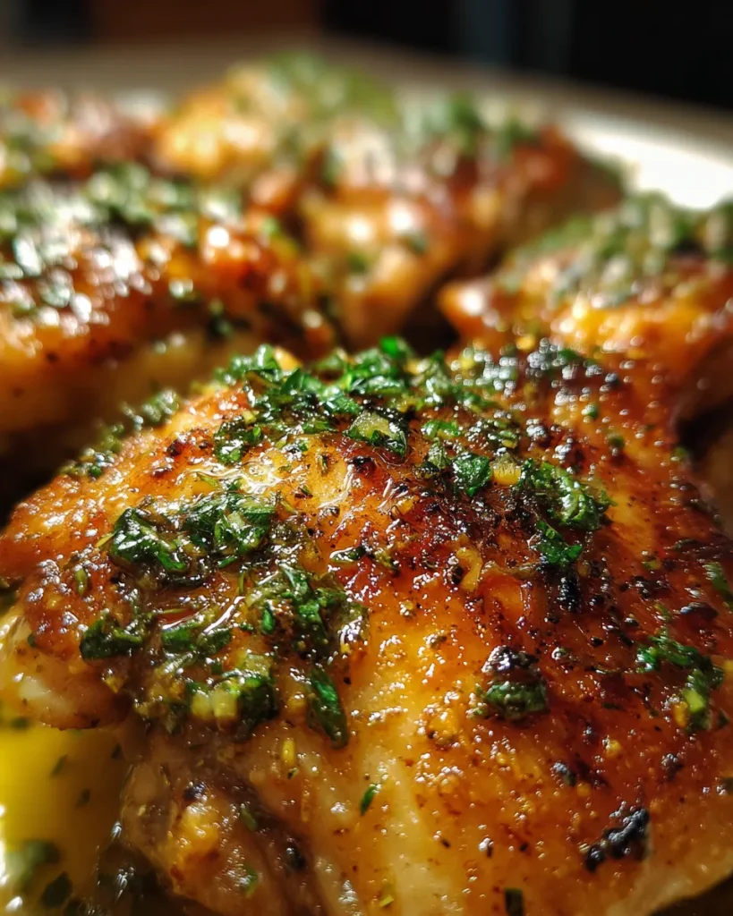 Easy Soy Garlic Chicken Thighs Recipe