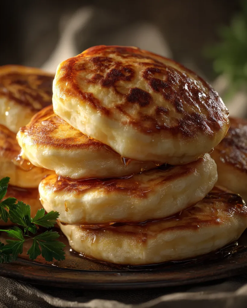 Fluffy Banana Cottage Cheese Pancakes