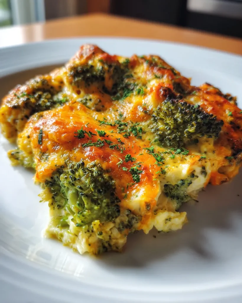 Keto Cheesy Crockpot Chicken and Broccoli Casserole Recipe
