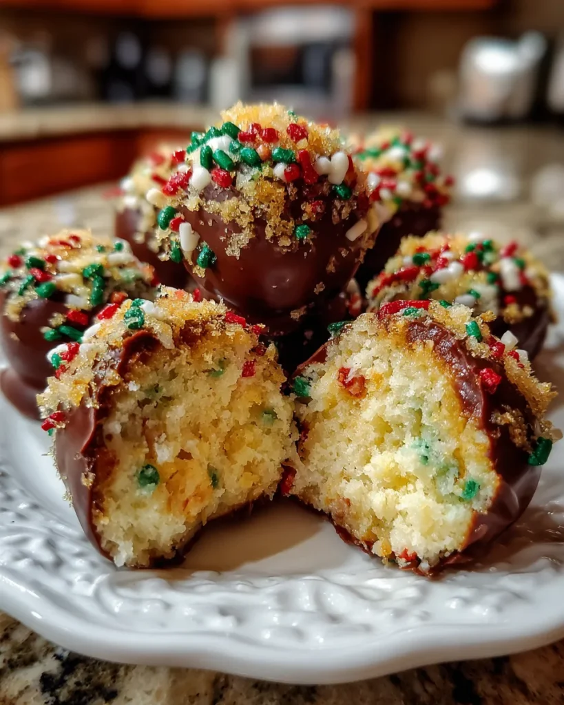 Little Debbie Christmas Tree Cake Truffles
