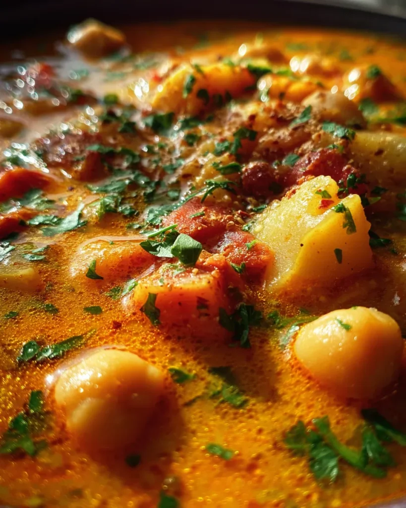 Mediterranean Chickpea Soup