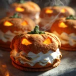 Monster Pumpkin S’mores Cookies