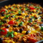 One-Pan Southwest Black Bean Skillet
