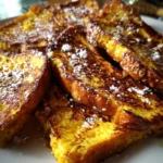 Pumpkin French Toast Breakfast