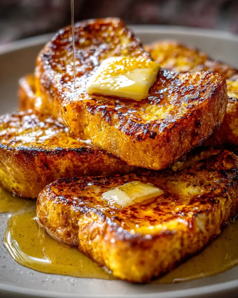 Pumpkin French Toast Breakfast