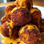 Reuben Balls with Spicy Thousand Island Sauce