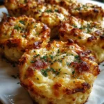 Stuffed Mashed Potato Nests