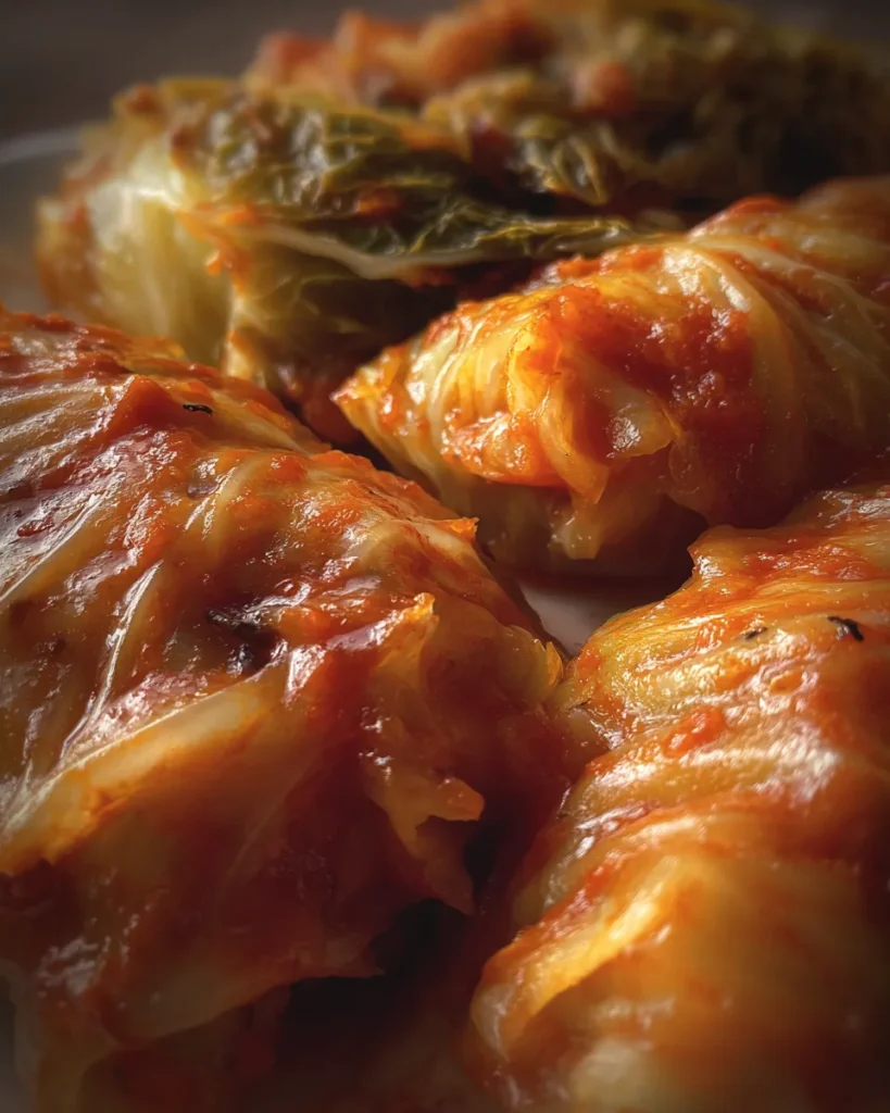 Vegetarian Stuffed Cabbage Rolls