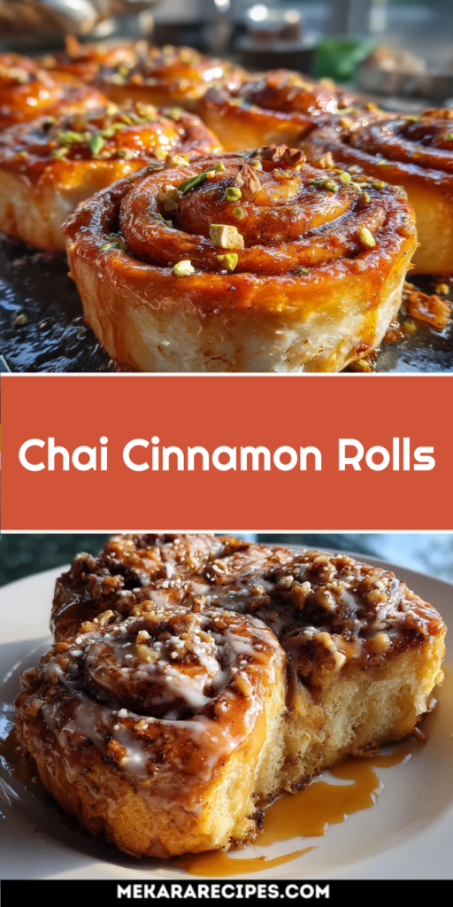 Chai Cinnamon Rolls