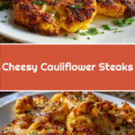 Cheesy Cauliflower Steaks