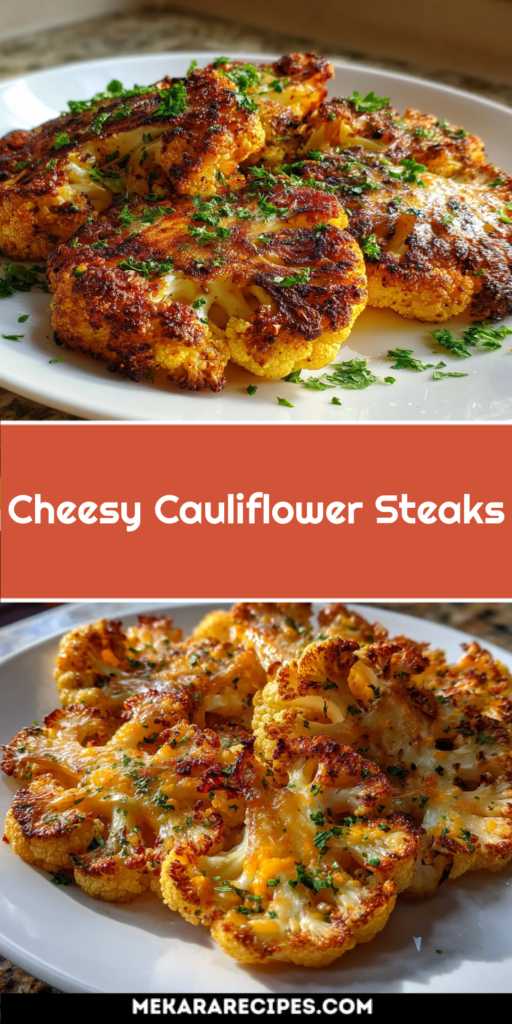 Cheesy Cauliflower Steaks
