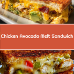 Chicken Avocado Melt Sandwich