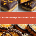 Chocolate Orange Shortbread Cookies