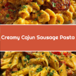 Creamy Cajun Sausage Pasta