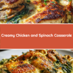 Creamy Chicken and Spinach Casserole