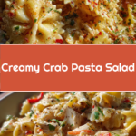 Creamy Crab Pasta Salad