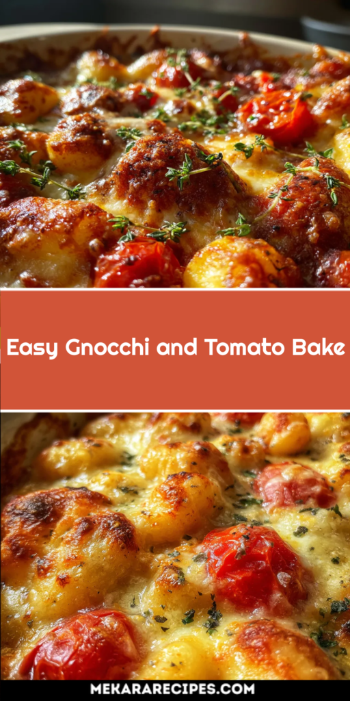 Easy Gnocchi and Tomato Bake