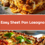 Easy Sheet Pan Lasagna