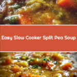 Easy Slow Cooker Split Pea Soup