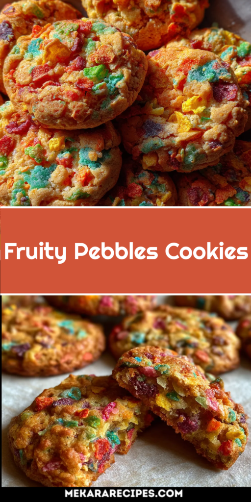 Fruity Pebbles Cookies