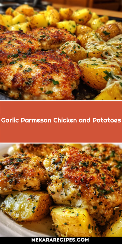 Garlic Parmesan Chicken and Potatoes
