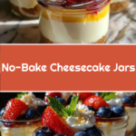 No-Bake Cheesecake Jars
