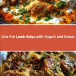 One Pot Lamb Kalya with Yogurt and Cream