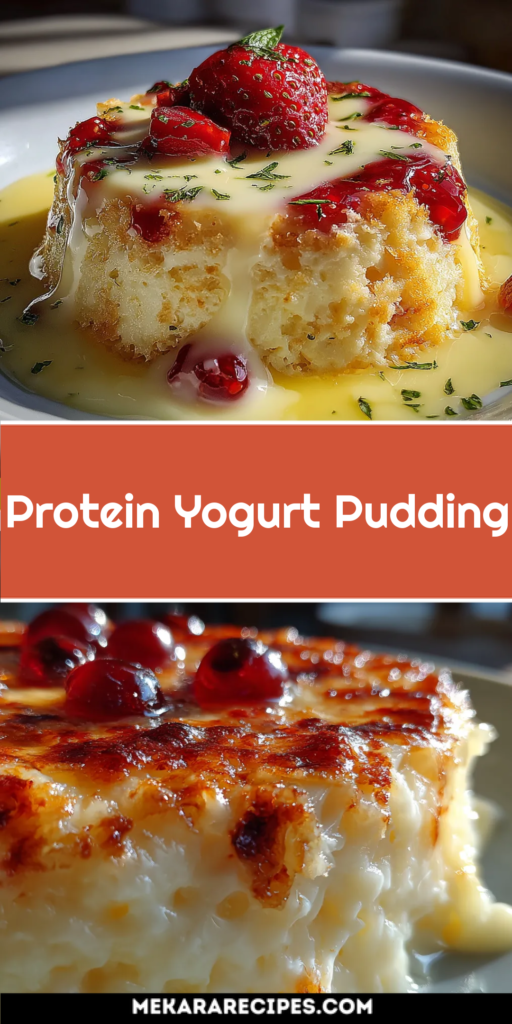 Protein Yogurt Pudding