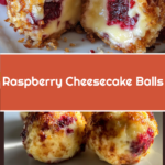 Raspberry Cheesecake Balls
