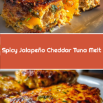 Spicy Jalapeño Cheddar Tuna Melt