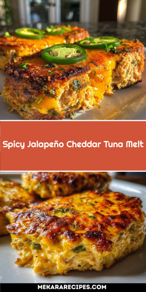 Spicy Jalapeño Cheddar Tuna Melt