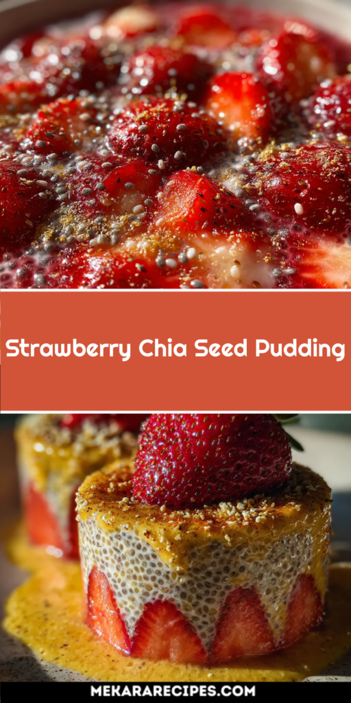 Strawberry Chia Seed Pudding
