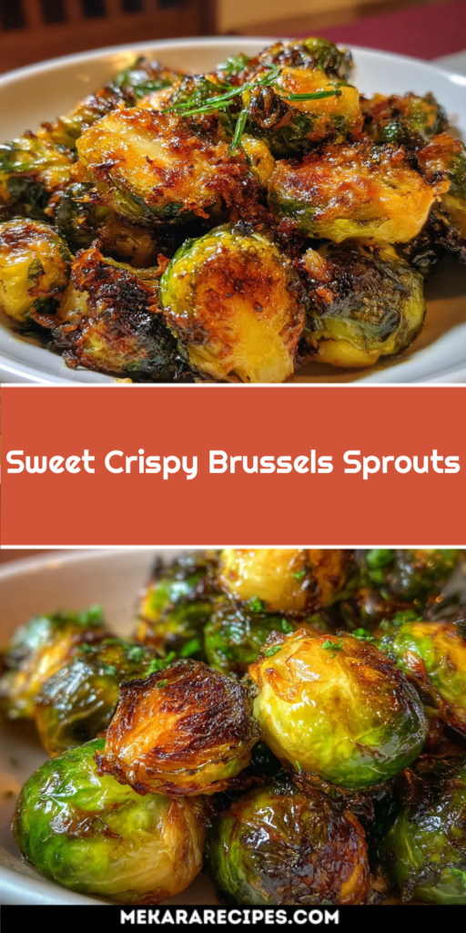 Sweet Crispy Brussels Sprouts